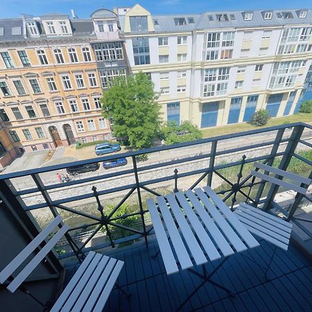 Innenstadt Refugium In Ruhiger Wasserlage+Balkon ไลป์ซิก ภายนอก รูปภาพ
