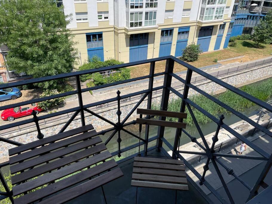 Innenstadt Refugium In Ruhiger Wasserlage+Balkon ไลป์ซิก ภายนอก รูปภาพ