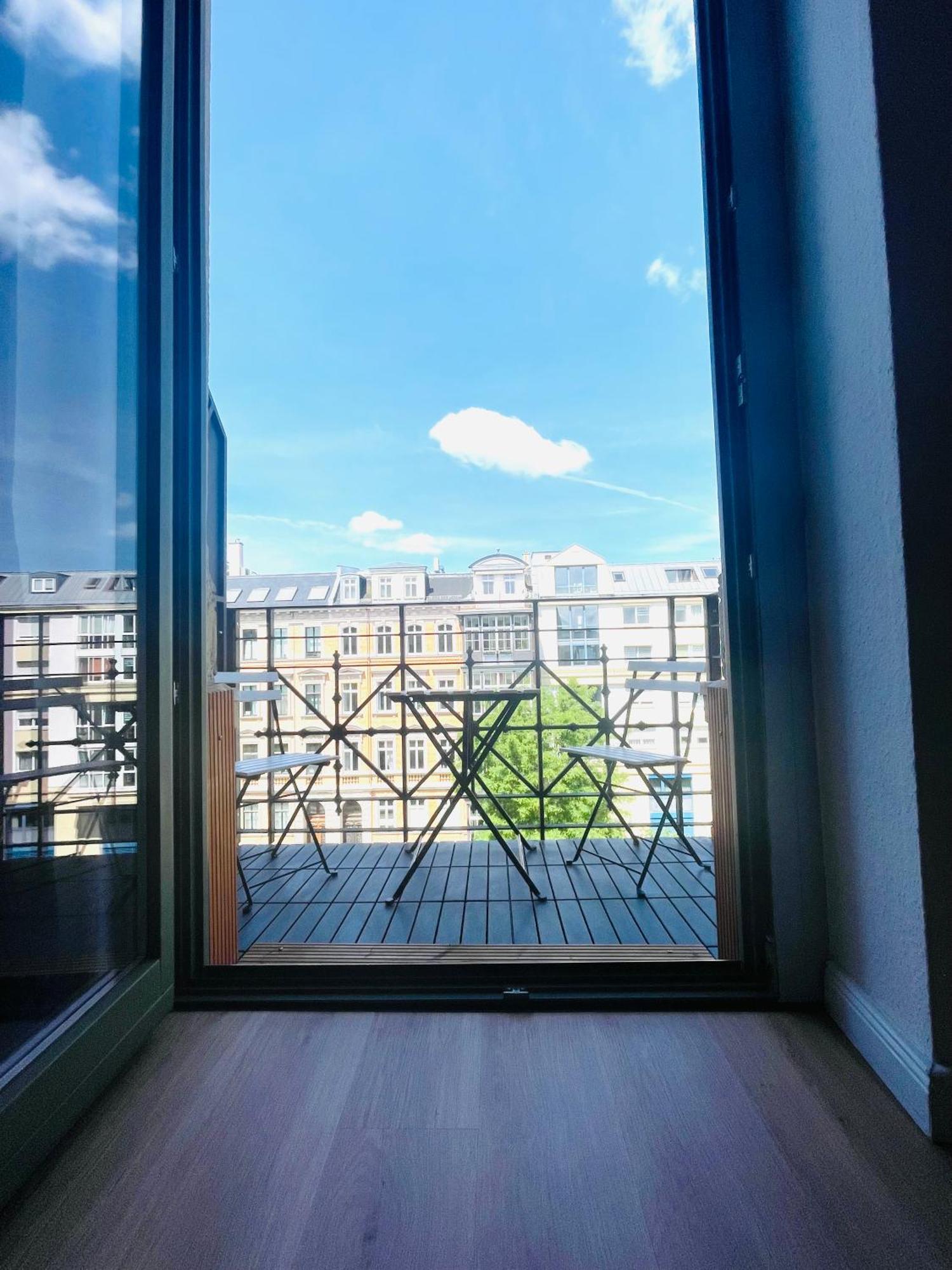 Innenstadt Refugium In Ruhiger Wasserlage+Balkon ไลป์ซิก ภายนอก รูปภาพ